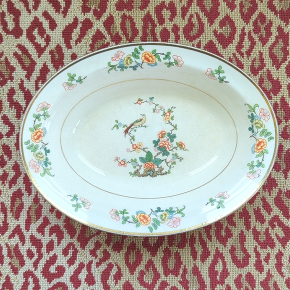 Johnson Brothers Dining Johnson Brothers Pareek Oval Dish Antique